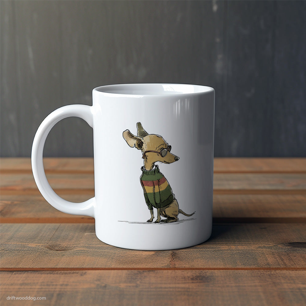 Chihuahua All Set for Pride Mug – Cute Dog-Themed Mugs | Perfect Gifts for Dog Lovers