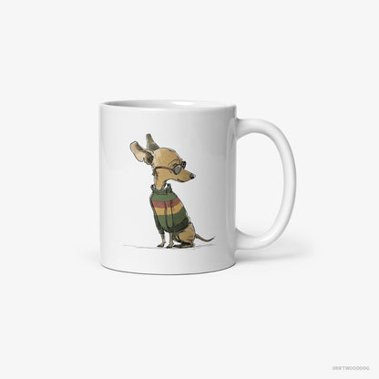 Chihuahua All Set for Pride White Mug