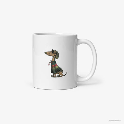 Dachshund All Set for Pride White Mug