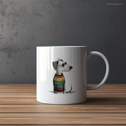 Dalmatian All Set for Pride Mug – Funny Dog Coffee Mugs | Quirky Canine Drinkware