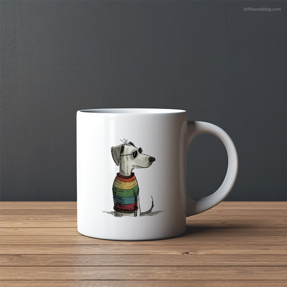 Dalmatian All Set for Pride Mug – Custom Dog Mugs | Personalized Pet Mugs