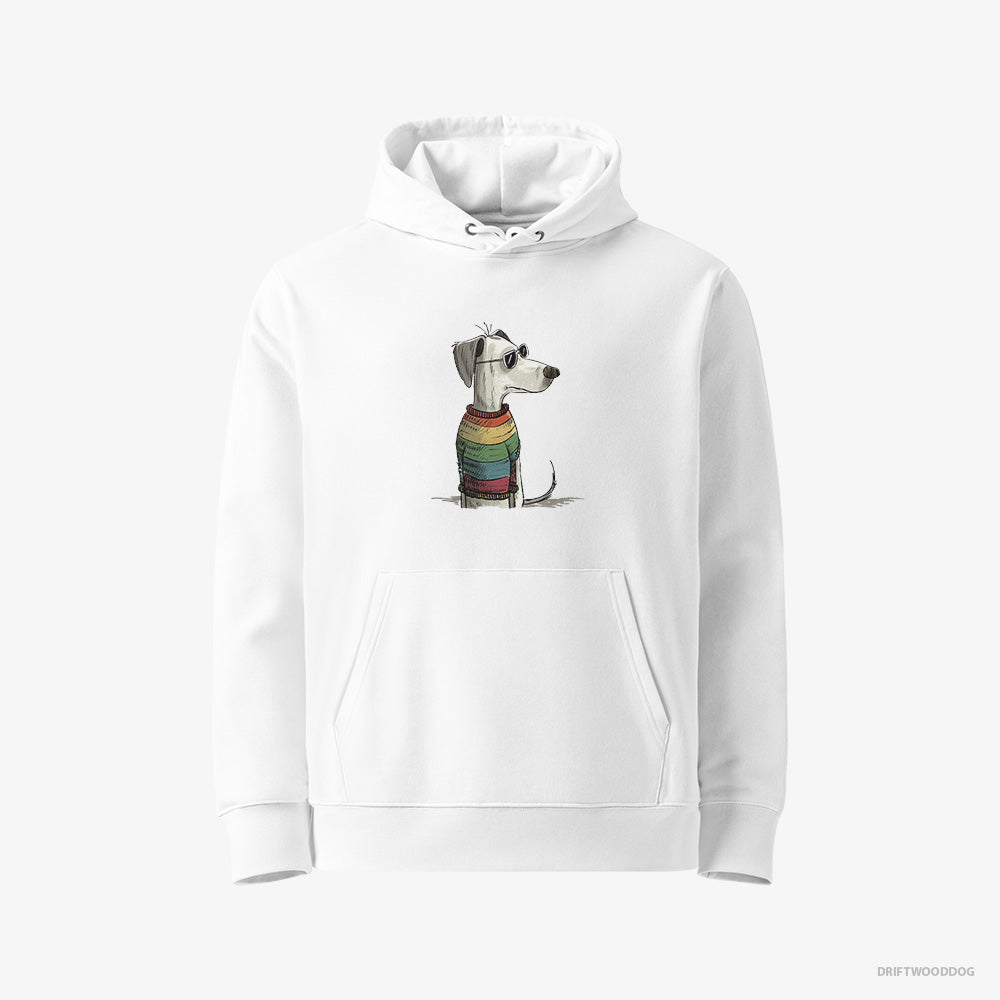 Dalmatian All Set for Pride – Women's Hoodie White Eco – Eco-Friendly