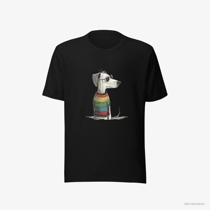 Dalmatian All Set for Pride Black T-Shirt