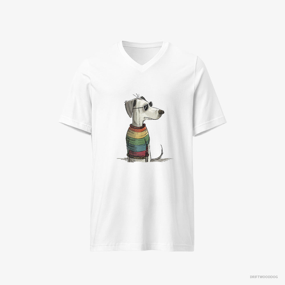 Dalmatian All Set for Pride V-Neck T-Shirt