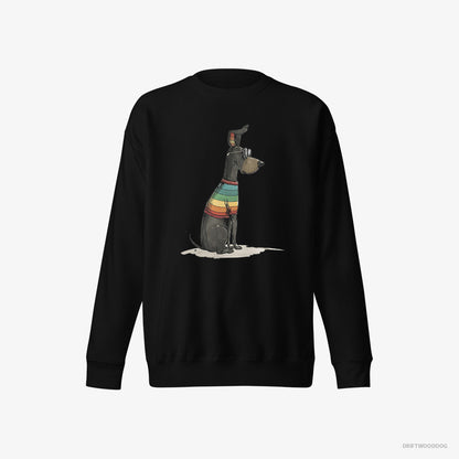 Dobermann All Set for Pride Black Sweatshirt