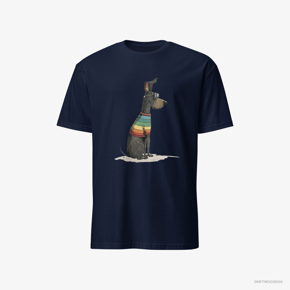 Dobermann All Set for Pride – Women's T-Shirt Navy – Classic