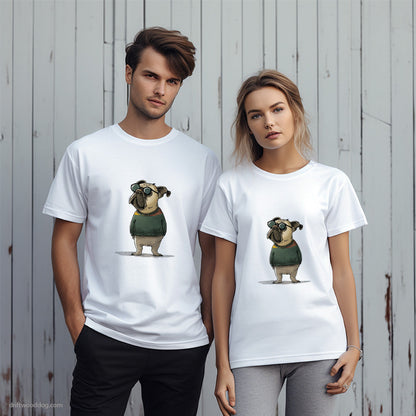 French Bulldog Wearing Sunglasses T-Shirt – Unique Dog T-Shirts for Pet Lovers