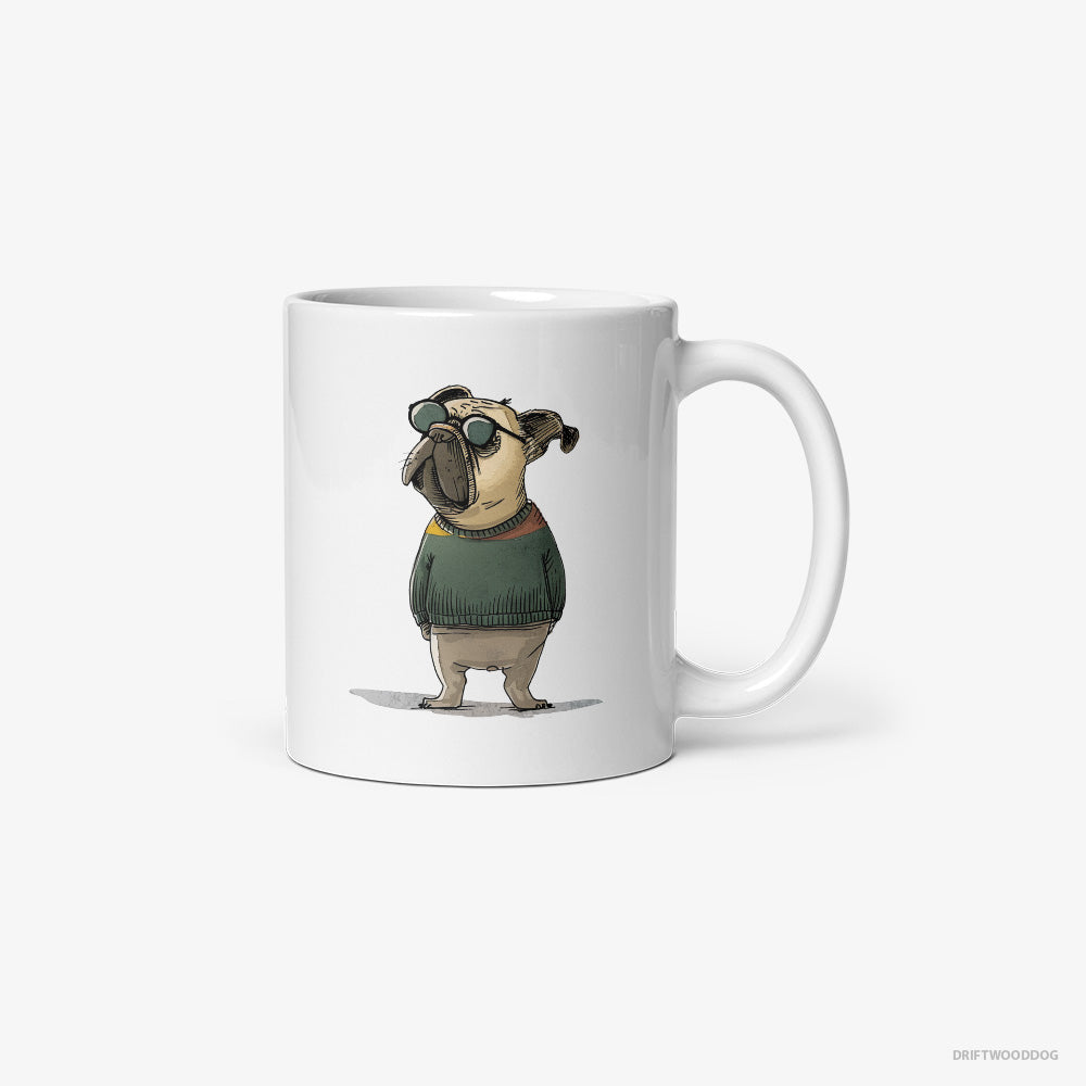 French Bulldog Wearing Sunglasses Classic Mug