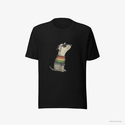 Labrador Retriever Excited for Pride Black T-Shirt