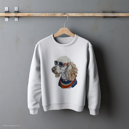 Poodle Ready for Pride Sweatshirt – Unisex Sweatshirt for Dog Lovers