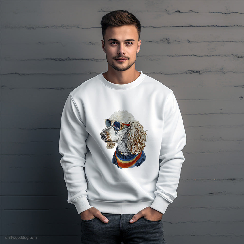 Poodle Ready for Pride Sweatshirt – Unique Dog Sweatshirt for Men