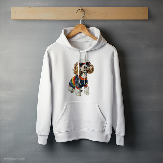 Poodle Excited for Pride Hoodie – Unisex Hoodie for Dog Lovers