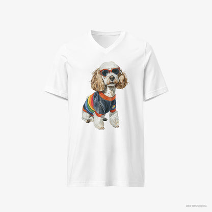 Poodle Excited for Pride White T-Shirt