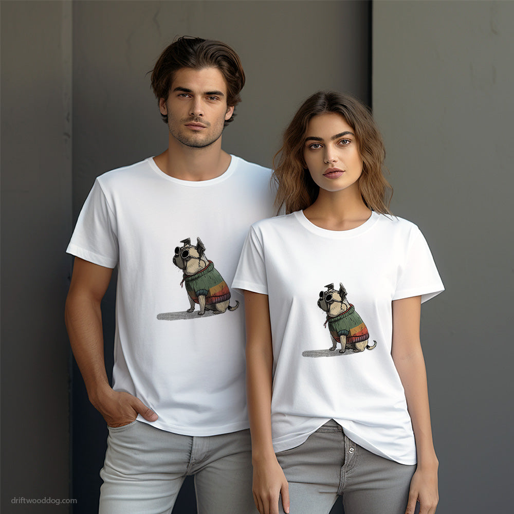 Pug Ready for Pride T-Shirt – Dog-Themed Gifts for Dog Lovers