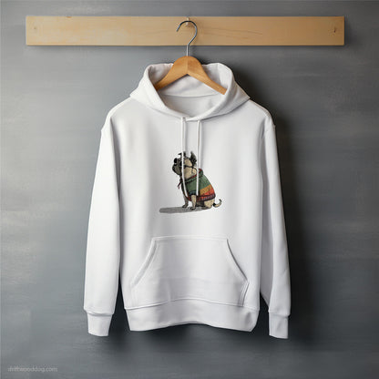 Pug Ready for Pride Hoodie – Unisex Hoodie for Dog Lovers