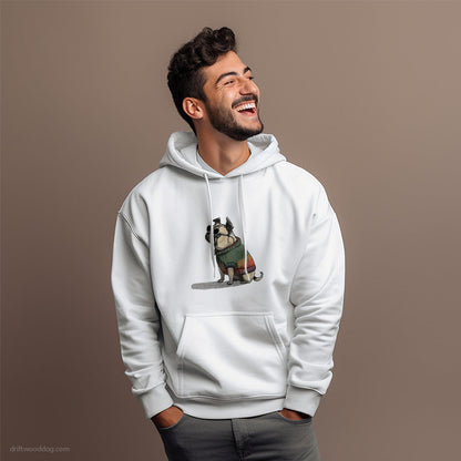 Pug Ready for Pride Hoodie – Dog Hoodies for Men