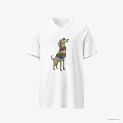 Labrador Retriever All Set for Pride White T-Shirt