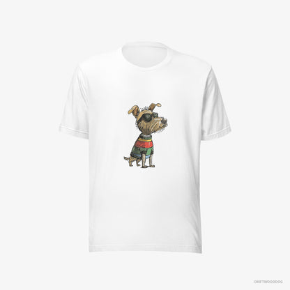 Yorkshire Terrier Excited for Pride White T-Shirt