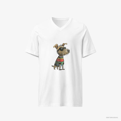 Yorkshire Terrier Excited for Pride White T-Shirt