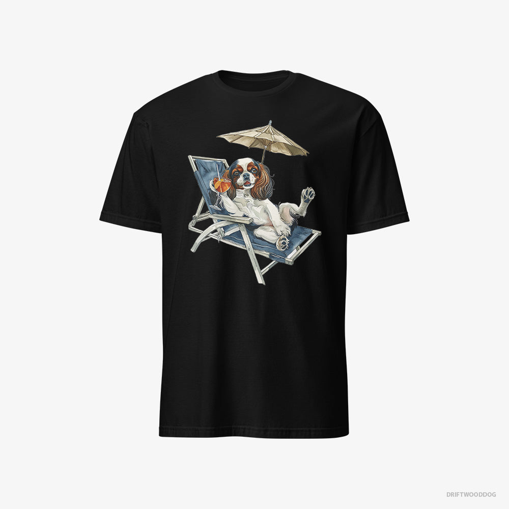 Cavalier King Charles Spaniel Lying on a Sun Lounger Classic T-Shirt