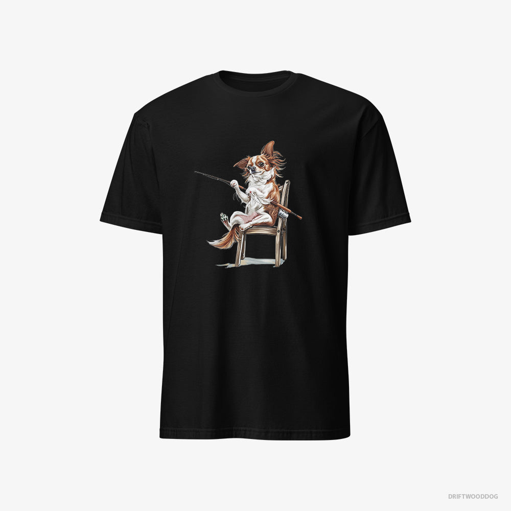 Chihuahua with a Fishing Rod Classic T-Shirt