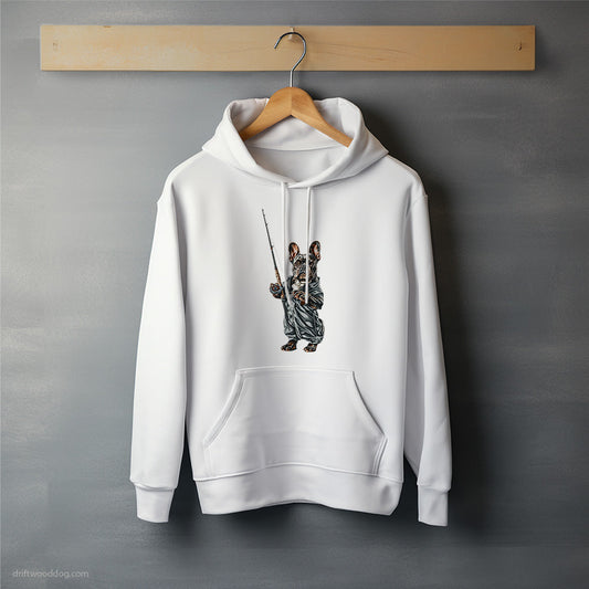 French Bulldog Fishing with a Rod Hoodie – Unisex Hoodie for Dog Lovers