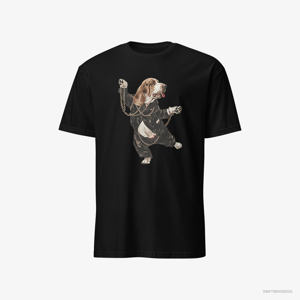 Basset Hound Dancing in Chains Classic T-Shirt