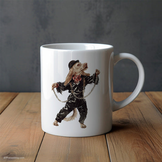 Beagle Stomping to the Beat Mug – Unique Dog Cups | Dog-Themed Mugs