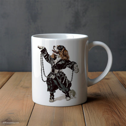 Cavalier King Charles Spaniel Grooving in Chains Mug – Unique Dog Cups | Dog-Themed Mugs