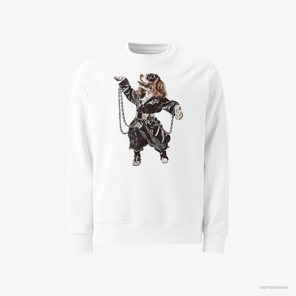 Cavalier King Charles Spaniel Grooving in Chains Classic Sweatshirt