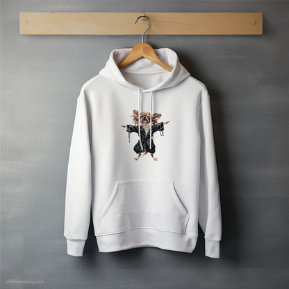 Chihuahua Vibes to Basslines Hoodie – Unisex Hoodie for Dog Lovers