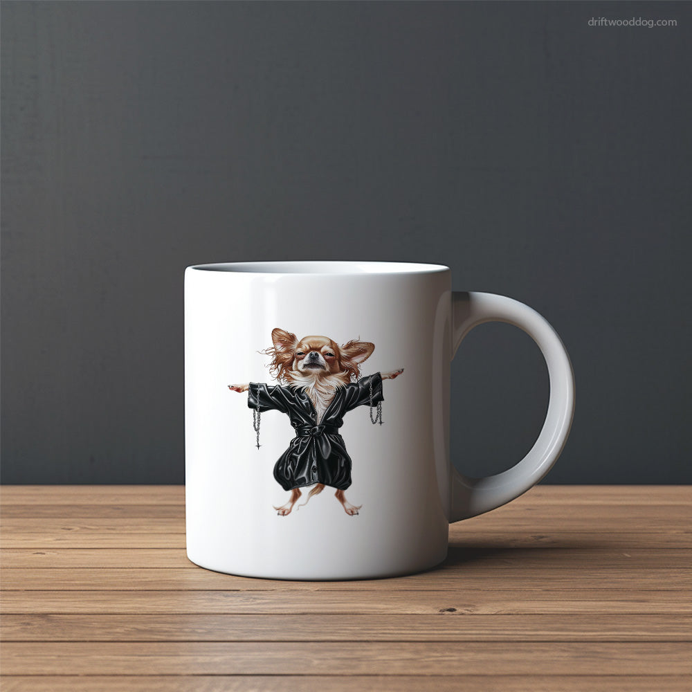 Chihuahua Vibes to Basslines Mug – Custom Dog Mugs | Personalized Pet Mugs