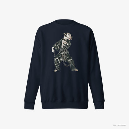 Dalmatian in a Bassline Frenzy Navy Sweatshirt