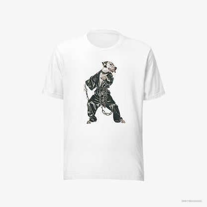 Dalmatian in a Bassline Frenzy White T-Shirt