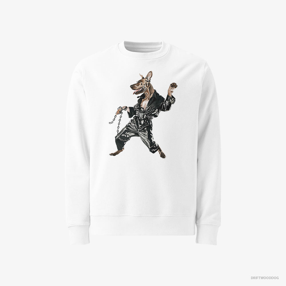 Dobermann Raving in Chains Classic Sweatshirt