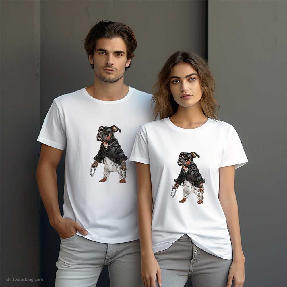 French Bulldog Raving in the Dark T-Shirt – Dog-Themed Gifts for Dog Lovers