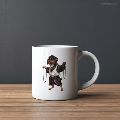 Pug Spinning in Chains Mug – Custom Dog Mugs | Personalized Pet Mugs