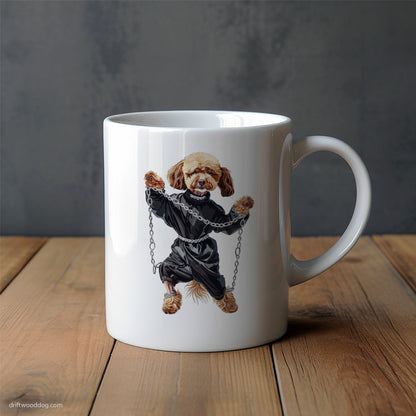 Poodle Raving to Techno Mug – Unique Dog Cups | Dog-Themed Mugs