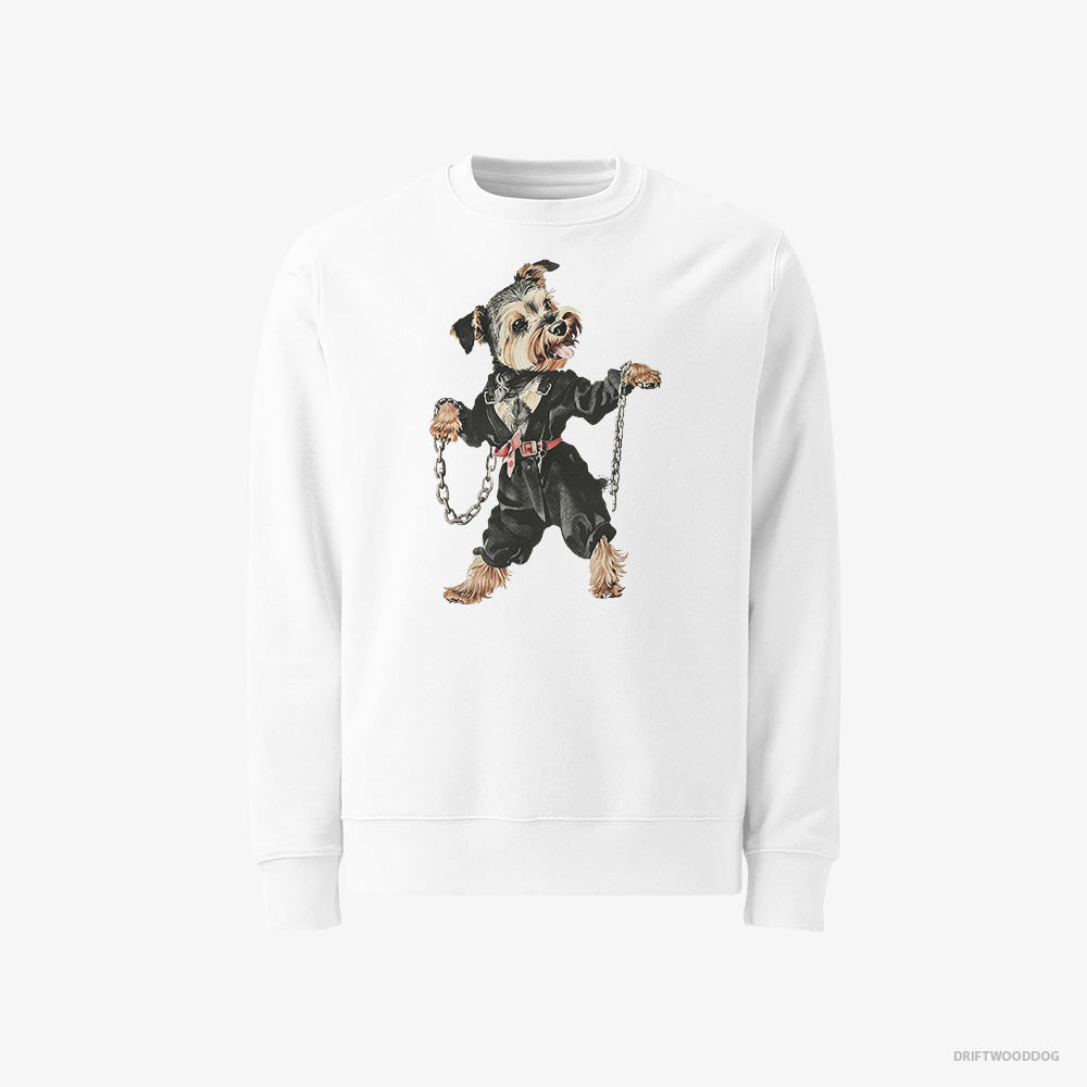 Yorkshire Terrier Vibes to Techno Classic Sweatshirt