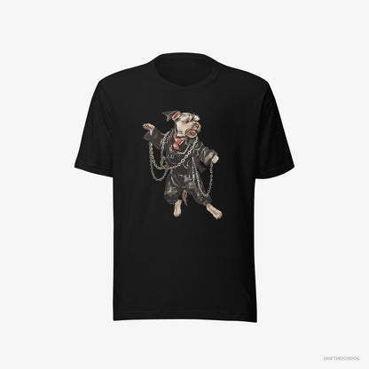 Yorkshire Terrier in a Techno Frenzy Black T-Shirt