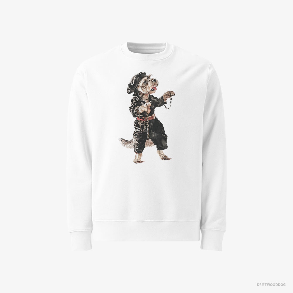 Yorkshire Terrier Raving in Black Classic Sweatshirt