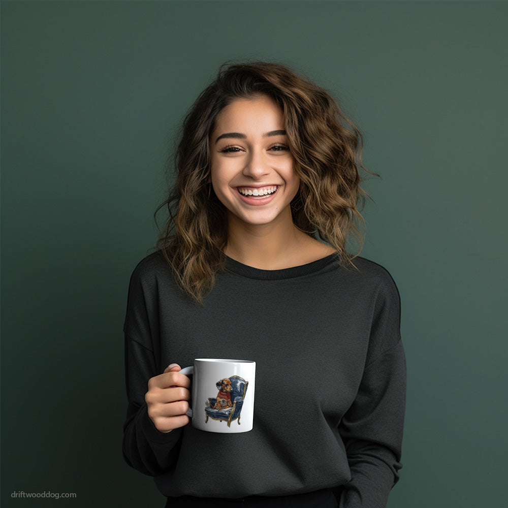 Dachshund Sitting in an Armchair Mug – Dog Mom and Dog Dad Mugs | Heartwarming Pet Parent Gifts