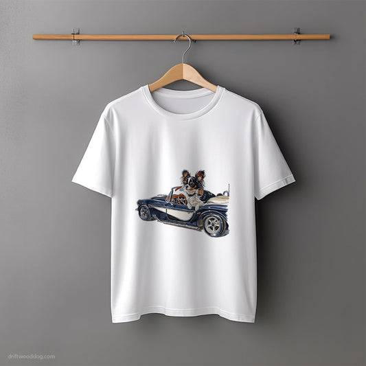 Chihuahua Riding in a Sports Car T-Shirt – Unisex Tee for Dog Lovers