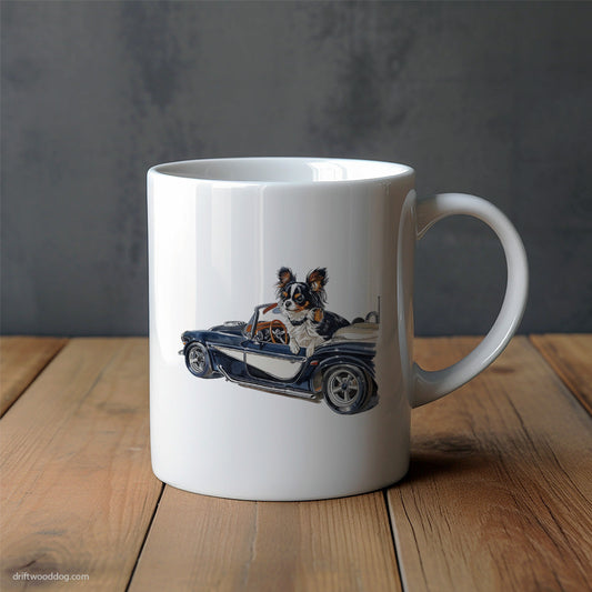 Chihuahua Riding in a Sports Car Mug – Unique Dog Cups | Dog-Themed Mugs