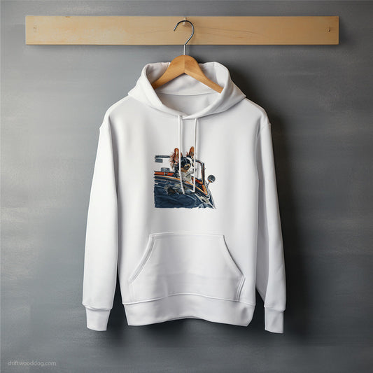 Chihuahua Enjoying a Convertible Ride Hoodie – Unisex Hoodie for Dog Lovers