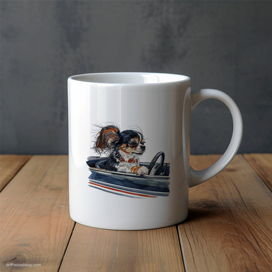 Chihuahua in a Classic Muscle Car Mug – Unique Dog Cups | Dog-Themed Mugs