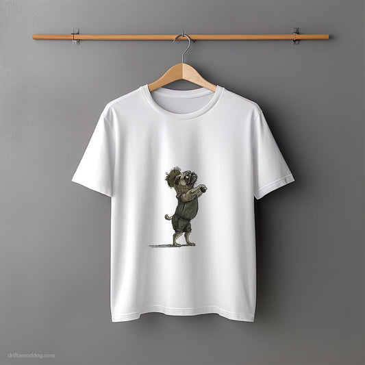 Pug Ready for Heavy Lifts T-Shirt – Unisex Tee for Dog Lovers