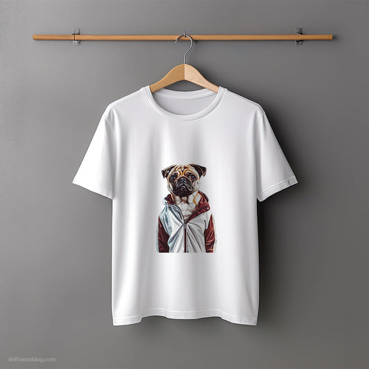 Pug Ready to Hit the Gym T-Shirt – Unisex Tee for Dog Lovers