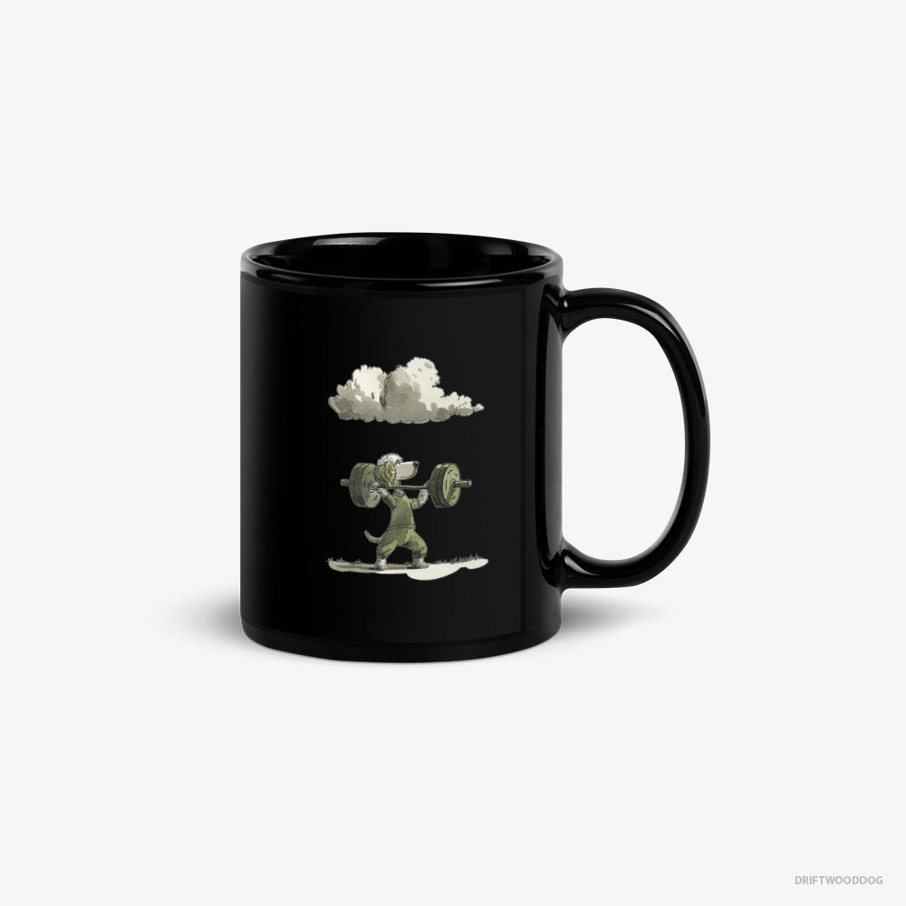 Poodle Powerlifting Champion – Mug Black – Classic