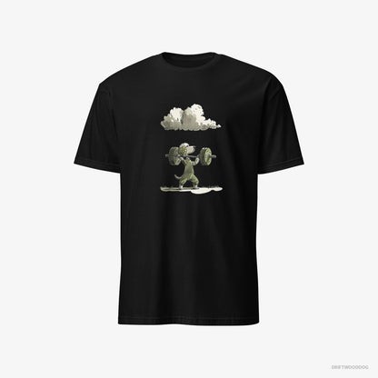 Poodle Powerlifting Champion Black T-Shirt